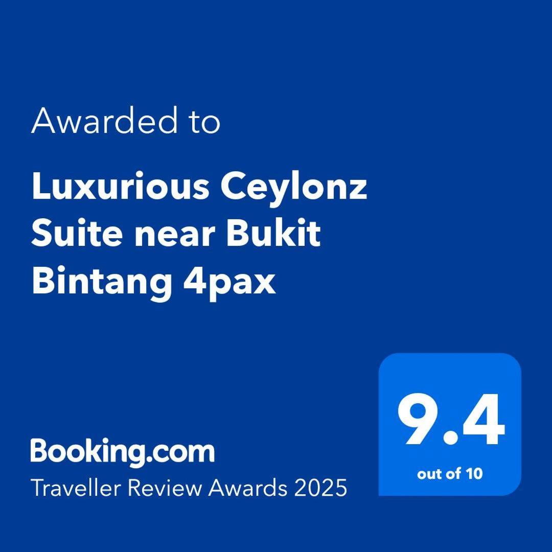 Luxurious Ceylonz Suite Near Bukit Bintang 4Pax Kuala Lumpur Zewnętrze zdjęcie